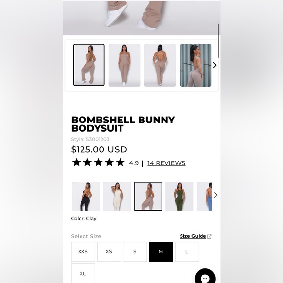 BOMBSHELL BUNNY BODYSUIT - Picture 4 of 7